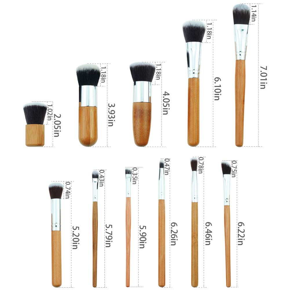 Start Makers Bamboo Makeup Brushes